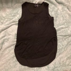 Paraphrase Black Tank Top Size XS